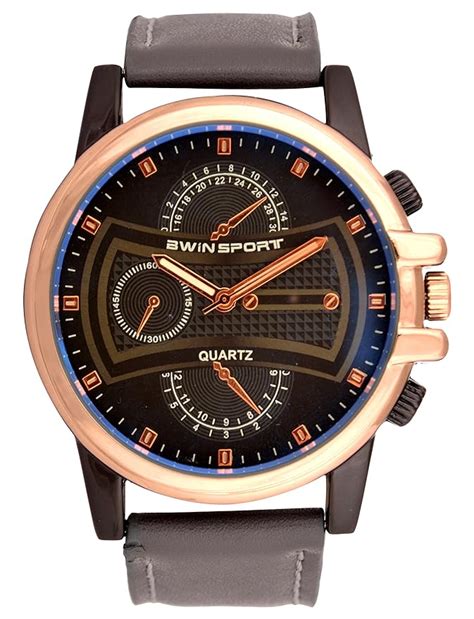 Awin sport Analog Brown Dial Men's Watch - Daylight : Amazon.in: Fashion