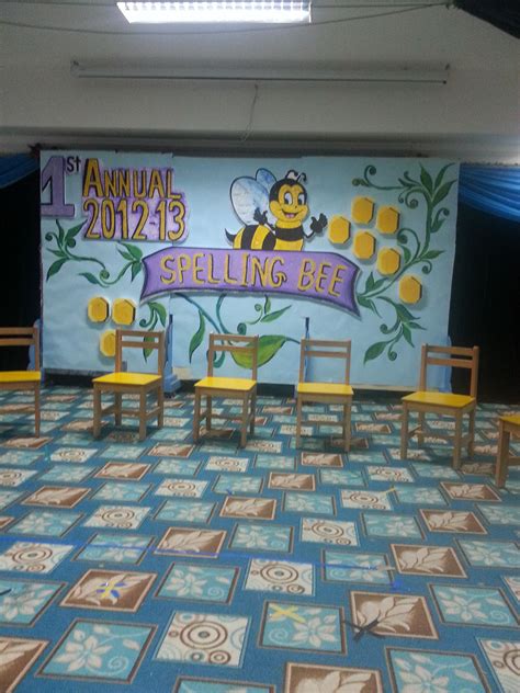 Spelling Bee Background Design