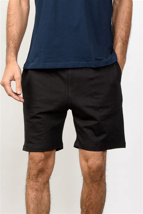 Mens Shorts | Pima French Terry Pants Carbon Black