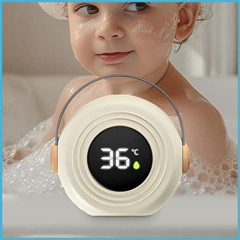 Baby Bath Temperature Gauge Baby Bath Floating Toy Digital Water ...