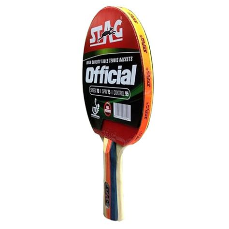 Buy STAG ICONIC Official Advanced Series Table Tennis Racquet on ...