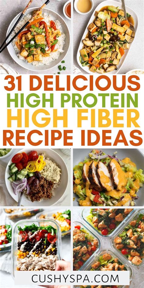 31 High Protein High Fiber Recipes in 2024 | High fiber dinner, High ...