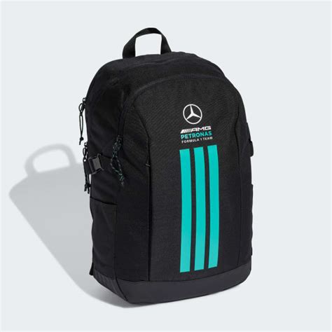 adidas MERCEDES - AMG PETRONAS FORMULA 1 DNA 3 STRIPES BACKPACK - Black ...