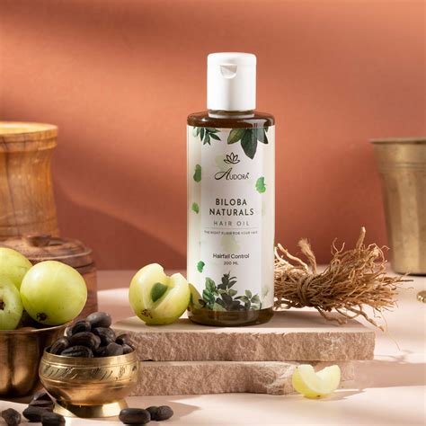 BILOBA NATURALS Hair Fall Control | Re-Growth – Audora.in