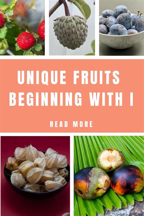 23 Unique Fruits Beginning with I