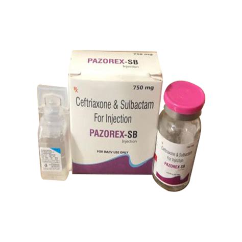 PAZOREX-SB-750 Injection Ridhima Biocare