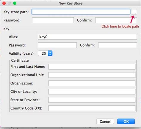 Android Studio Keystore Path 的图像结果