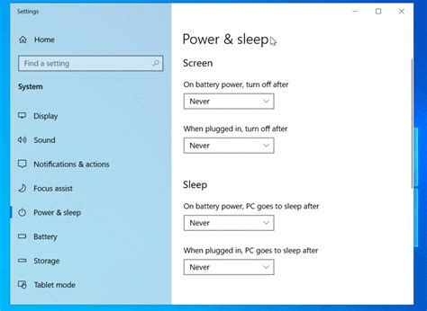 Image result for Windows Power Options Settings