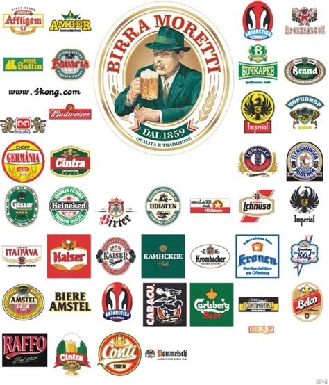 世界著名Beer-Logo-啤酒商标大全 - 作品赏析 - 红动论坛 - 知名设计作品交流平台