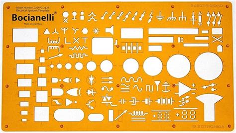 Electrical Engineering And Electronic Installation Symbols Drawing ...