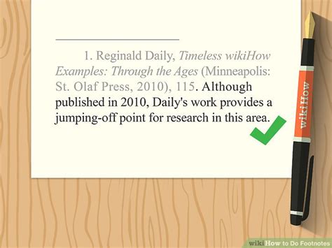 How to Write Footnotes 的图像结果