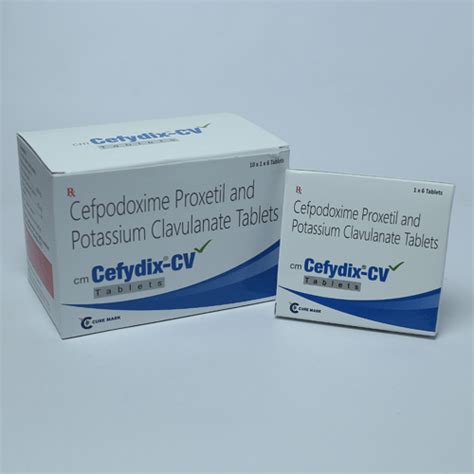 Cefydix - CV Tablets Curemark Medisciences Pvt. Ltd.