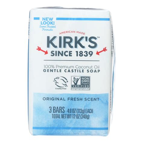 Kirk's Natural Original Castile Soap - 4 Oz