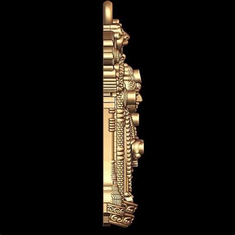 Balaji 3D Model STL File - Divine Pendant Representation