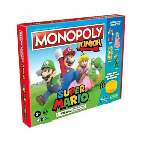 Monopoly Junior Super Mario Edition Board Game