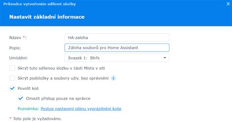 Jak zálohovat Home Assistant do Synology NAS – TátaGeek.blog