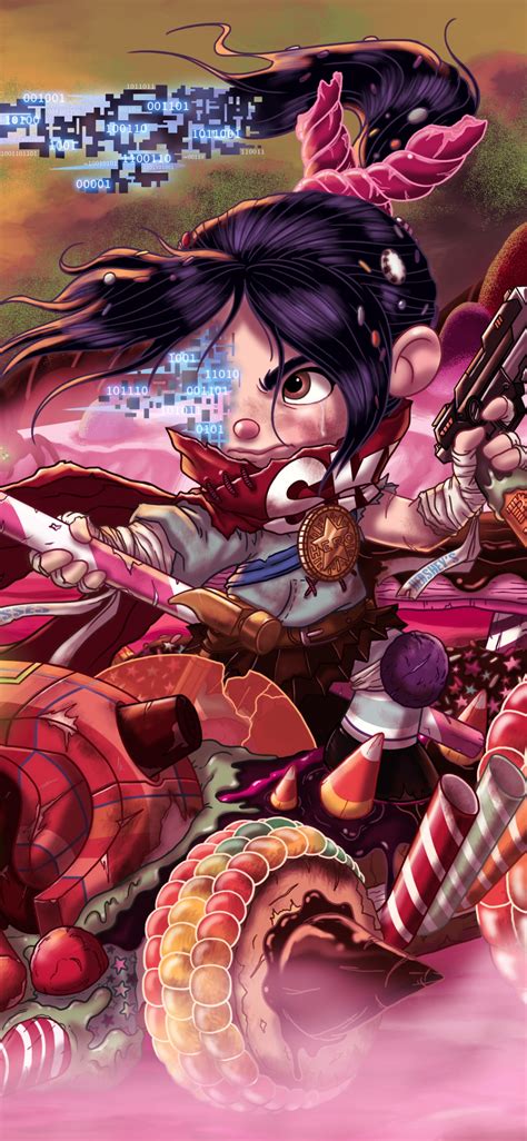 Destrua Ralph Papel De Parede Vanellope Vanellope De Schweetz Wreck It