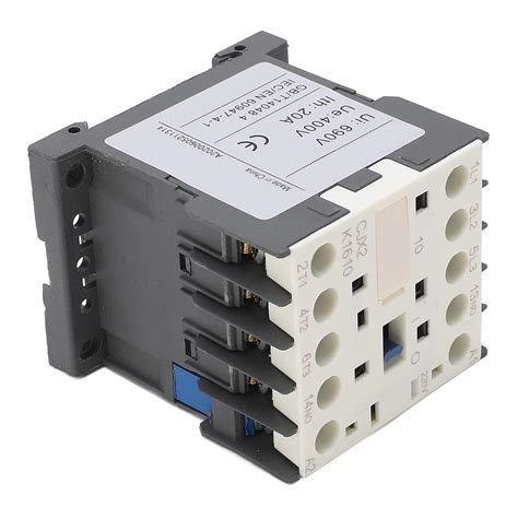 TGEC Electrical Contactor, 220V 16A Silver Contact ABS Contactor Switch ...