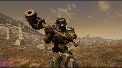 Image result for Fallout 4 Doomguy Mod