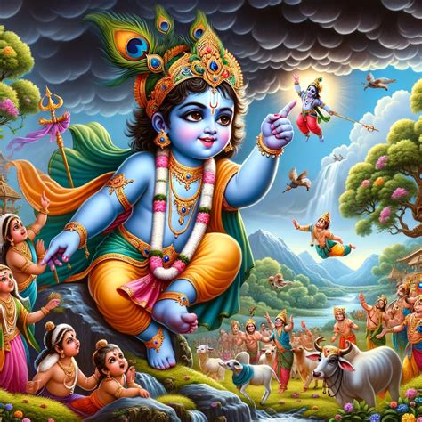 The Hindu Miracles Story of Lord Krishna – Devom Kids
