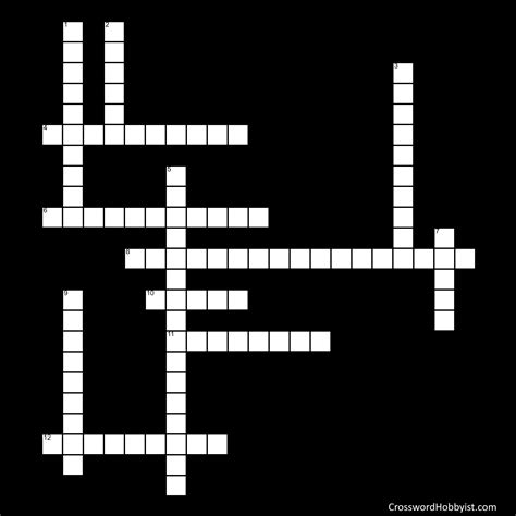 Cranial nerves - Crossword Puzzle