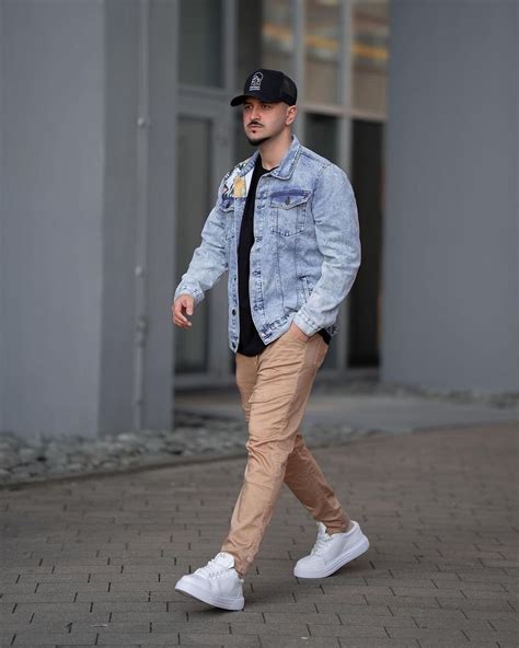 30 light blue denim jacket outfits for men. - vogueymen.com