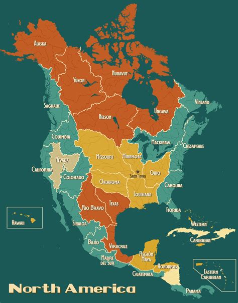 North American Union Map
