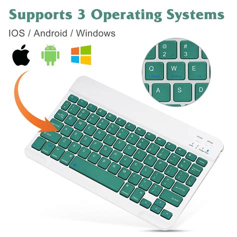 Buy Rechargeable Bluetooth Keyboard and Mouse Combo Ultra Slim Full ...