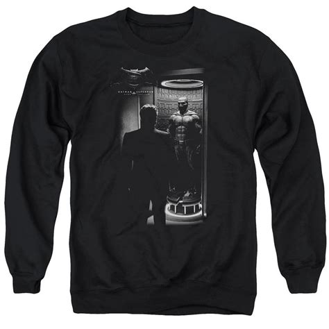 Batman V Superman Suit Up Adult Crewneck Sweatshirt