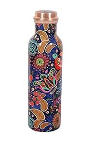 Skywalk Premium Designer Pure Copper Water Bottle, 950 ml | 100% Leak ...