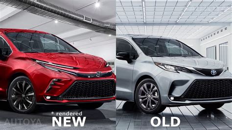 Digitally Refreshed 2025 or 2026 Toyota Sienna Gets Showcased Inside ...