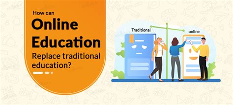 How can online education replace traditional education?
