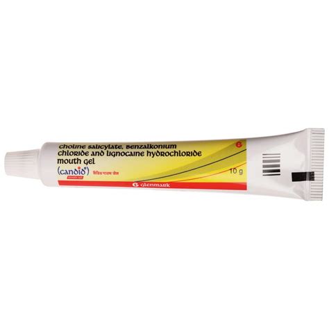 Candid - Tube of 10 g Mouth Gel : Amazon.in: Health & Personal Care