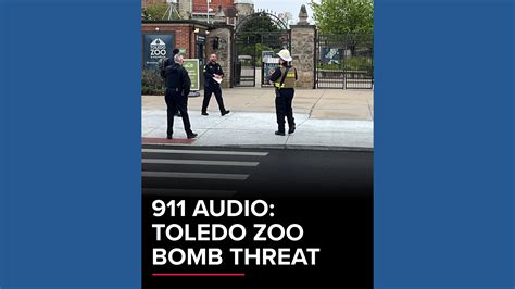 911 audio: Toledo Zoo bomb threat