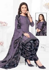 YASHIKA Crepe Floral Print Salwar Suit Material Price in India - Buy ...