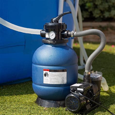 Snapklik.com : XtremepowerUS 13" Sand Filter 3/4HP Pool Pump 2400GPH ...
