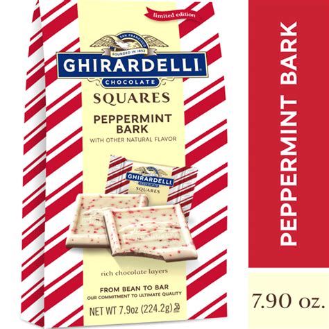 Ghirardelli Chocolate Squares Peppermint Bark