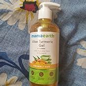 Buy Mamaearth Aloe Turmeric Gel From 100% Pure Aloe Vera For Face, Skin ...