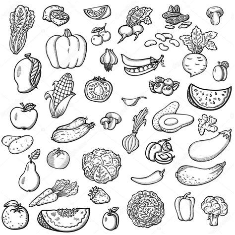 Healthy Food Drawing at GetDrawings | Free download