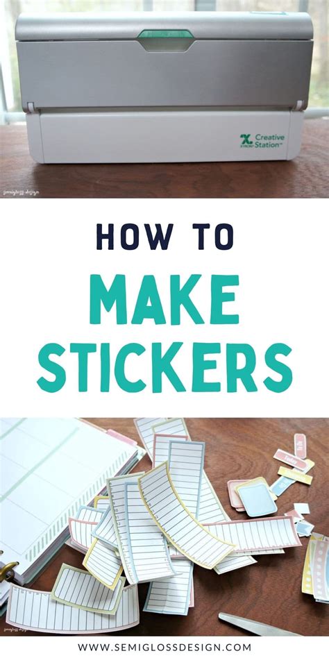 How to Use a Sticker Maker - Semigloss Design