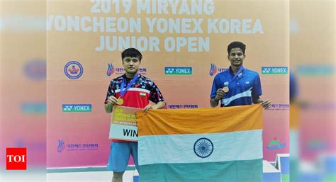 Meiraba Luwang clinches Korea Junior Open title; Sathish Kumar wins ...