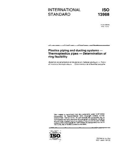 ISO 13968:1997, Plastics piping and ducting systems - Thermoplastics ...