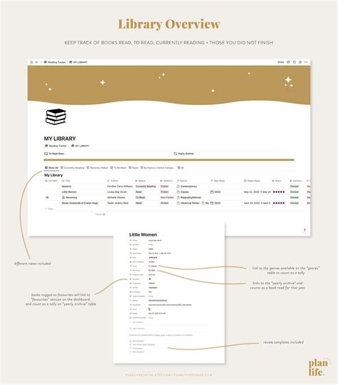Notion Book Tracker Template
