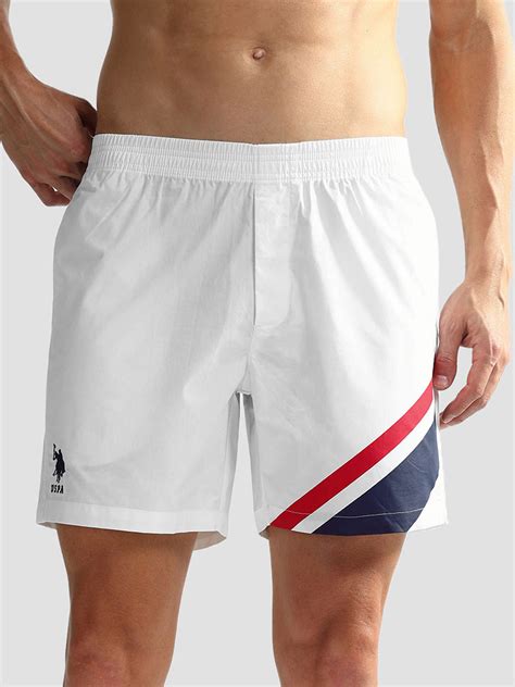 Buy U.S. POLO ASSN. Mid Rise Solid Oex06 Shorts Online
