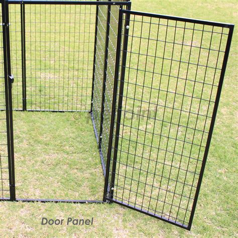 Dog Fence 8 Super Heavyduty Fencing Panels Wall Attachable – PetJoint