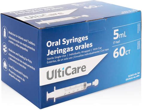 Amazon.com: UltiCare 20mL (4 TSP) Oral Syringe – Uses Include Oral ...