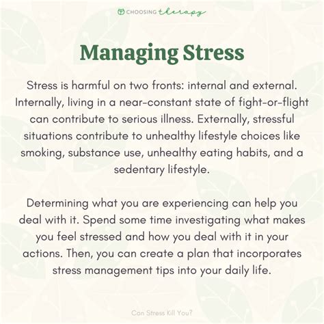 Can Stress Kill You? When Stress Turns Harmful