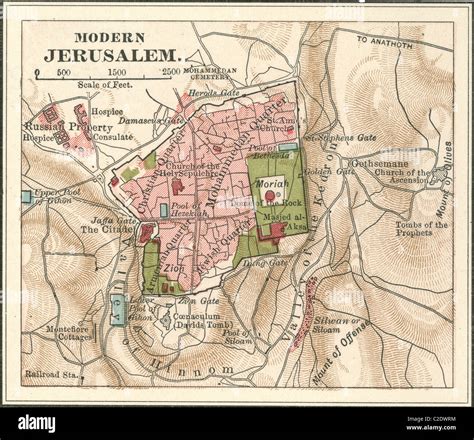 Jerusalem City Map