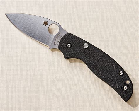 Spyderco Sage 6 Button Compression Lock Sprint Run Folding Knife 3" CPM ...