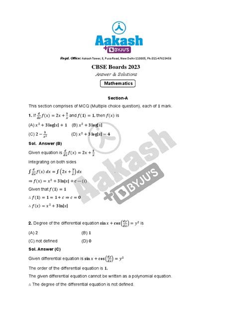 Image result for Maths Question Paper Solutions